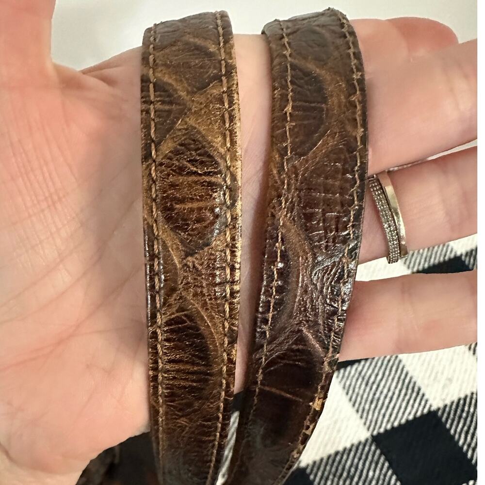 Marc & Marc By Sharif Brown Genuine Leather Cowhi… - image 6